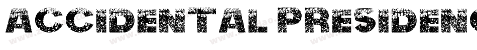 Accidental Presidency字体转换